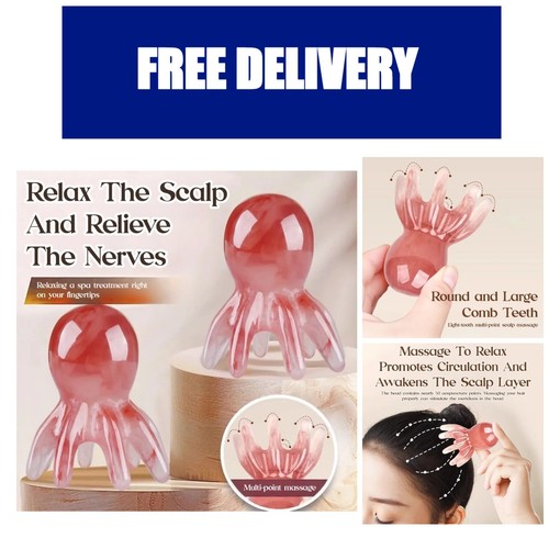 Octopus head massager - octopus,